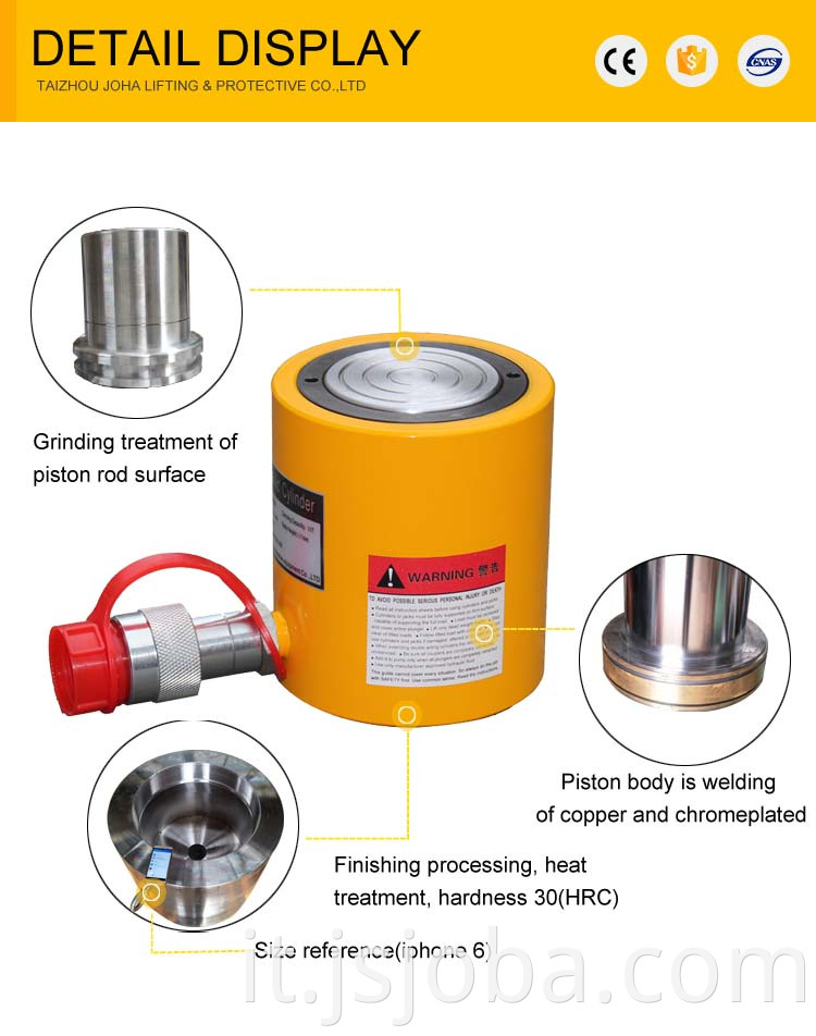 JRCS-1002 100 tonnellate a bassa altezza a bassa azione a corsa corta ictus